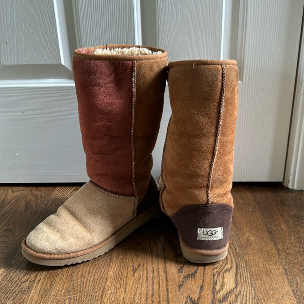 Ugg Patchwork Tall boots